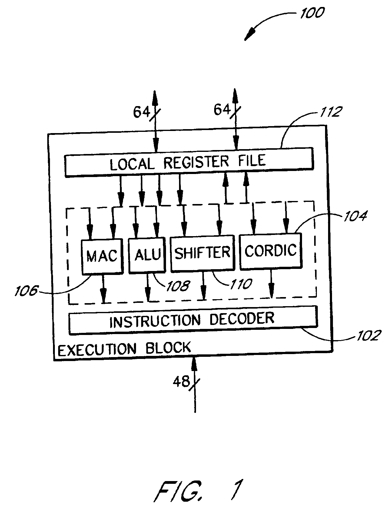 Hardware function generator support in a DSP