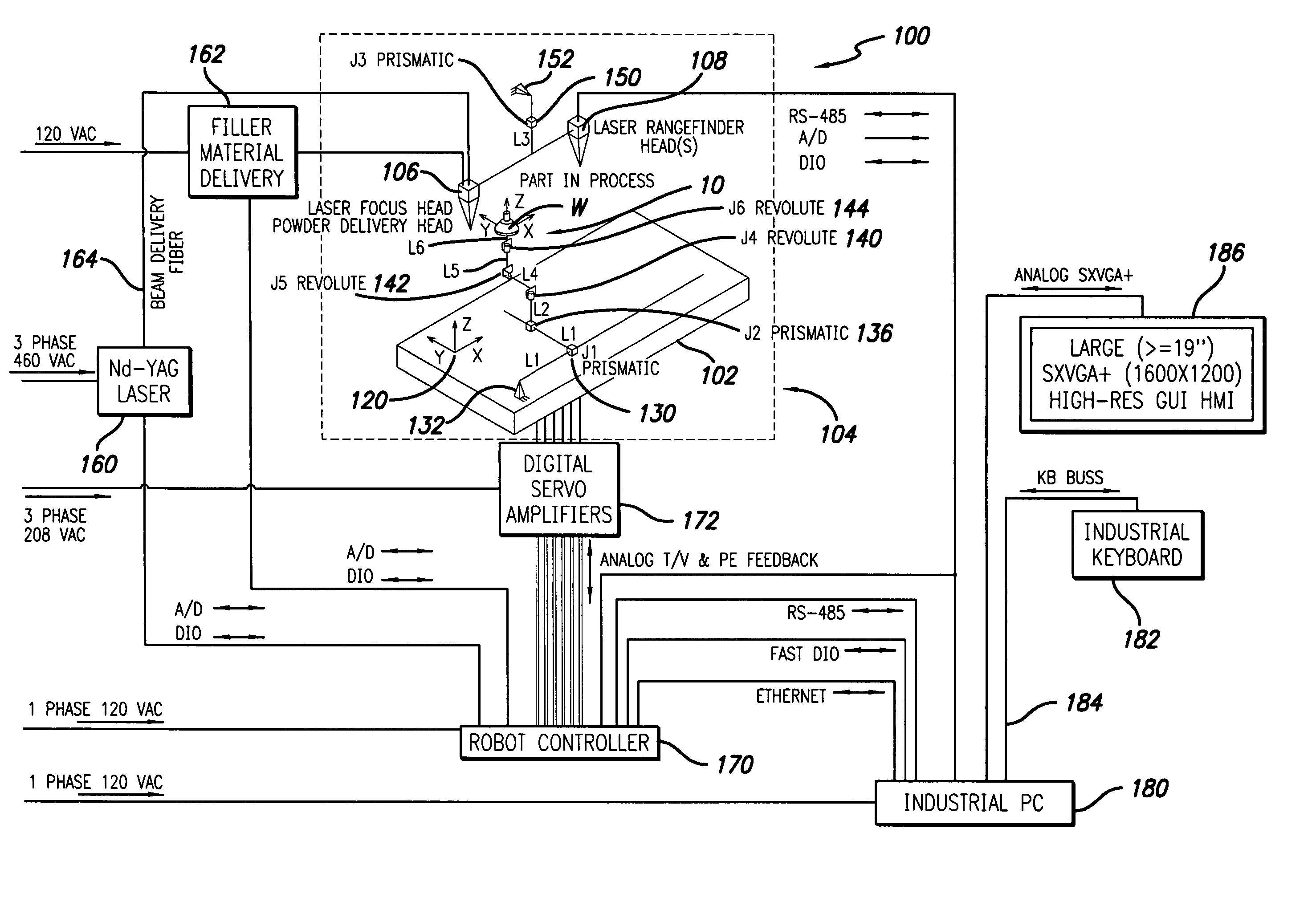 3-D adaptive laser powder fusion welding