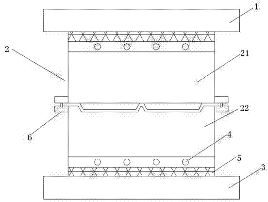 Mould for direct heating