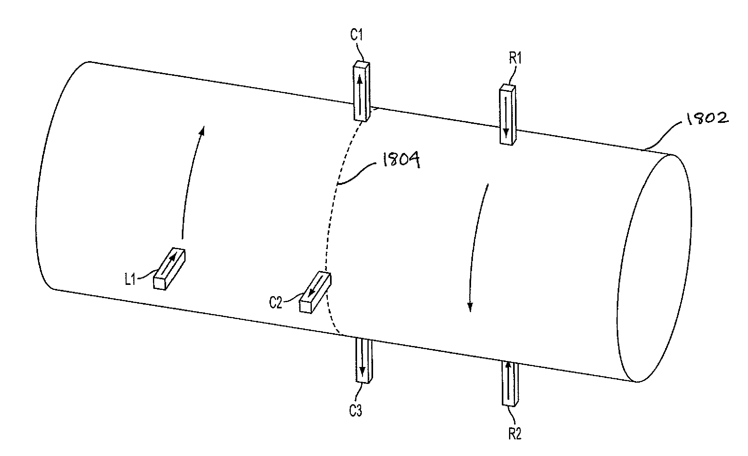 Magnetoelastic torque sensor with ambient field rejection