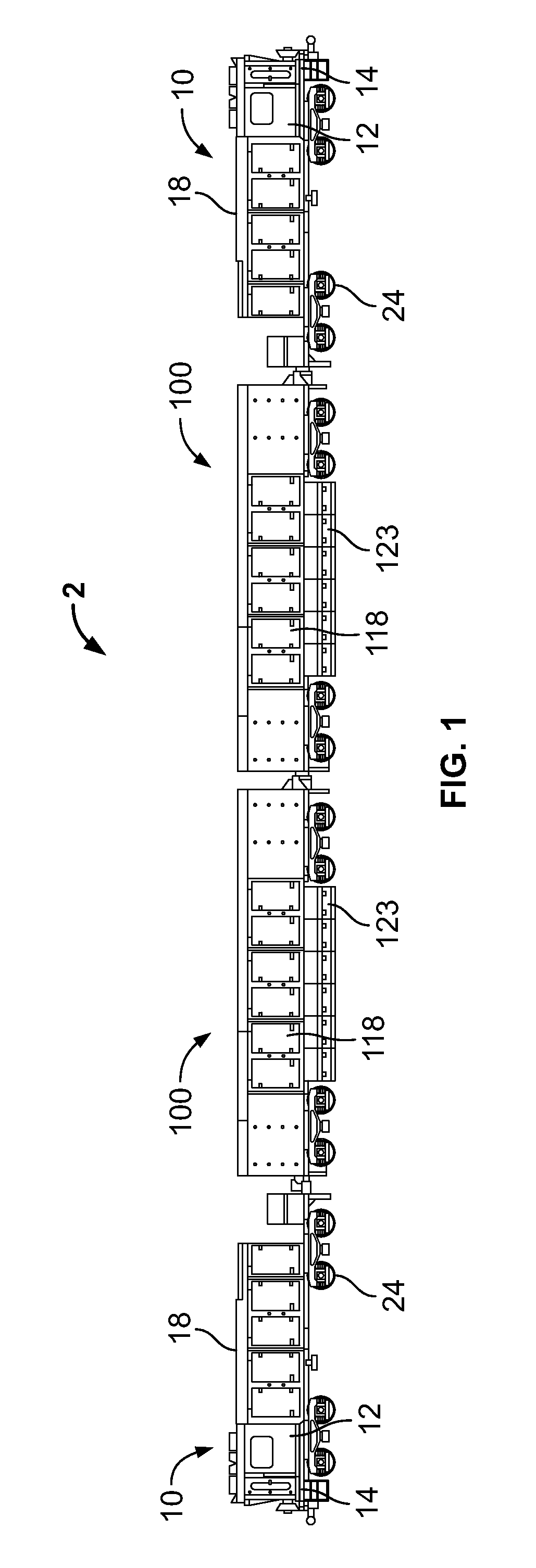 Battery-powered rail vehicle