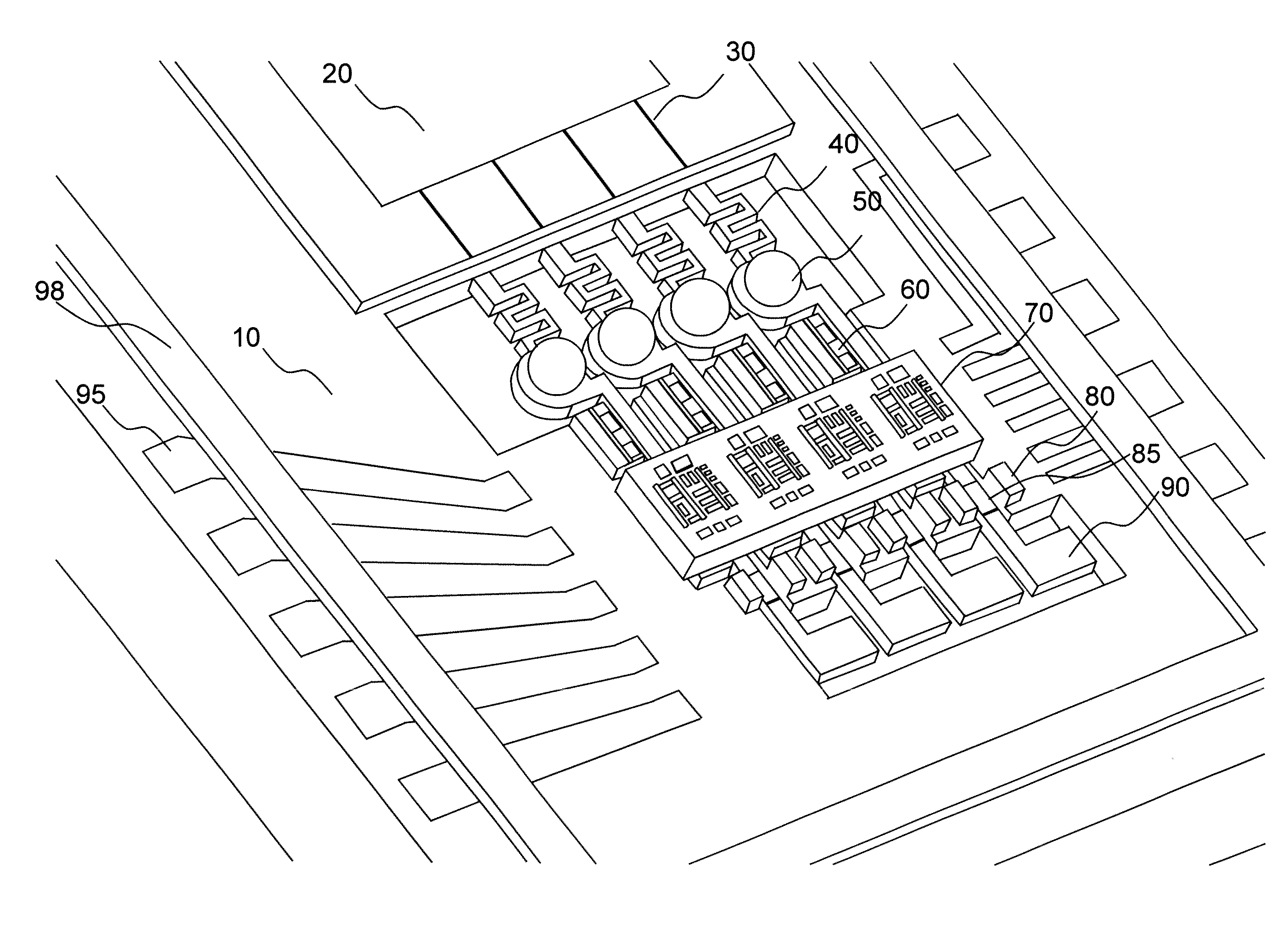 Micromechanically aligned optical assembly