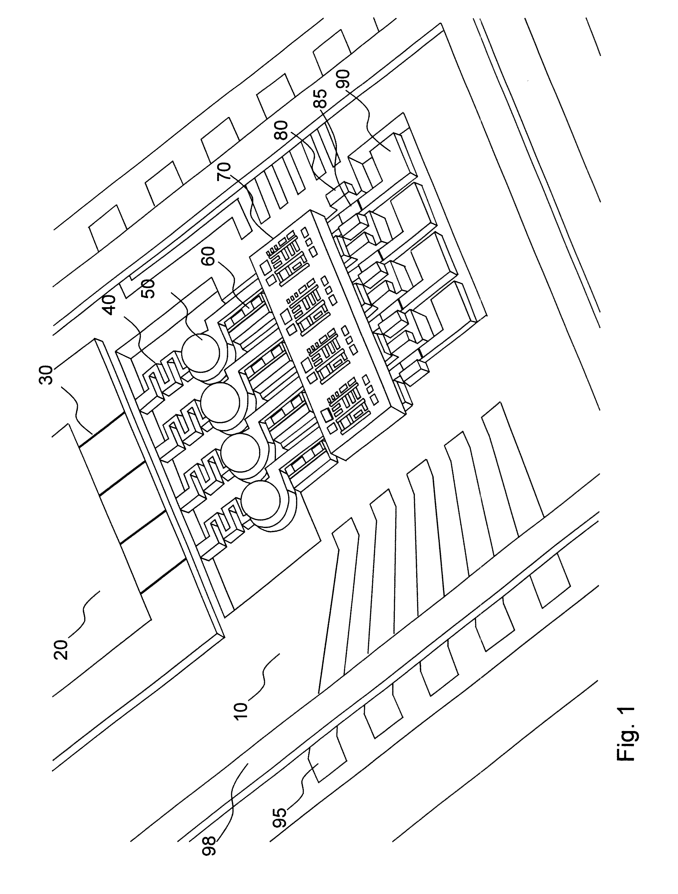 Micromechanically aligned optical assembly