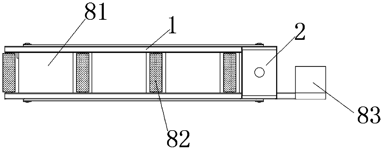 Cutting equipment for wood furniture processing, and working method of cutting equipment