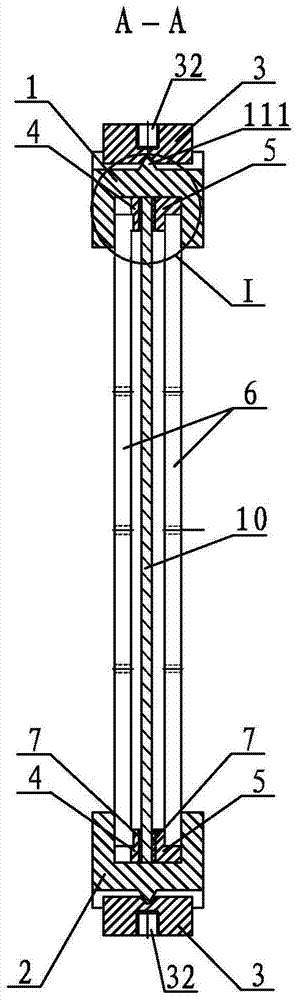 An assembly fixture for lateral pressure test of sandwich structural panels