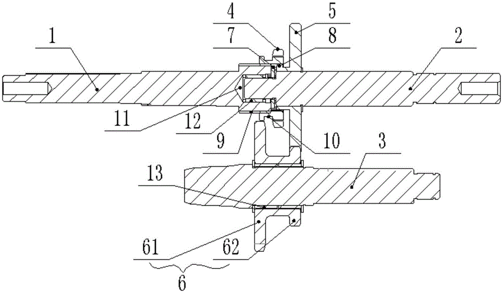 High and low velocity transmission structure of micro tilling machine