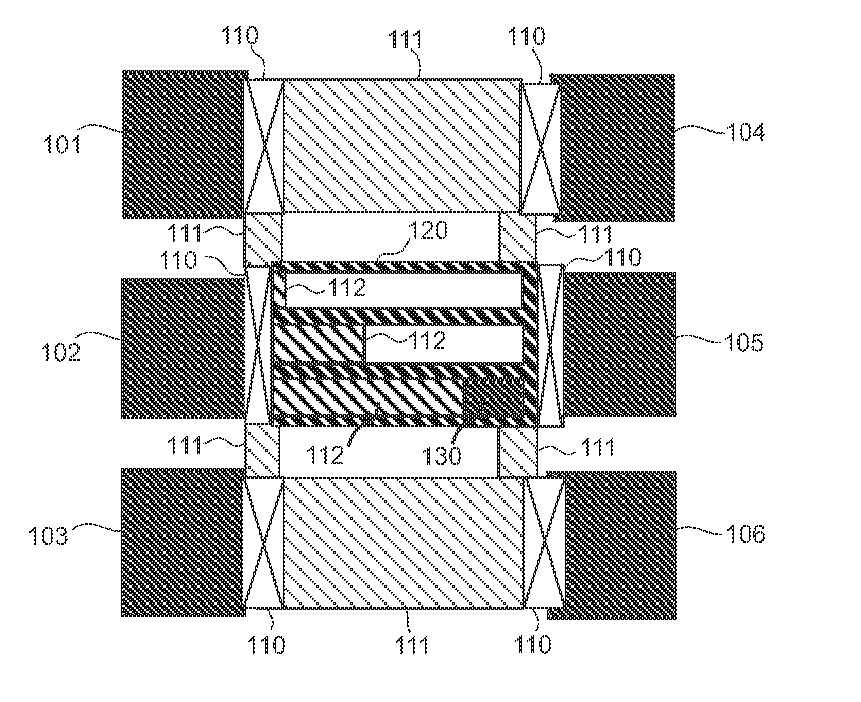 Universal padset concept for high-frequency probing