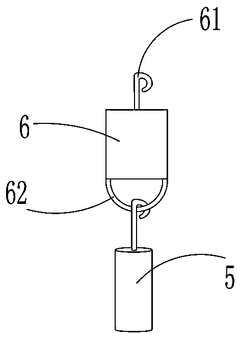 Knitting process finished product suspension durability testing device and method