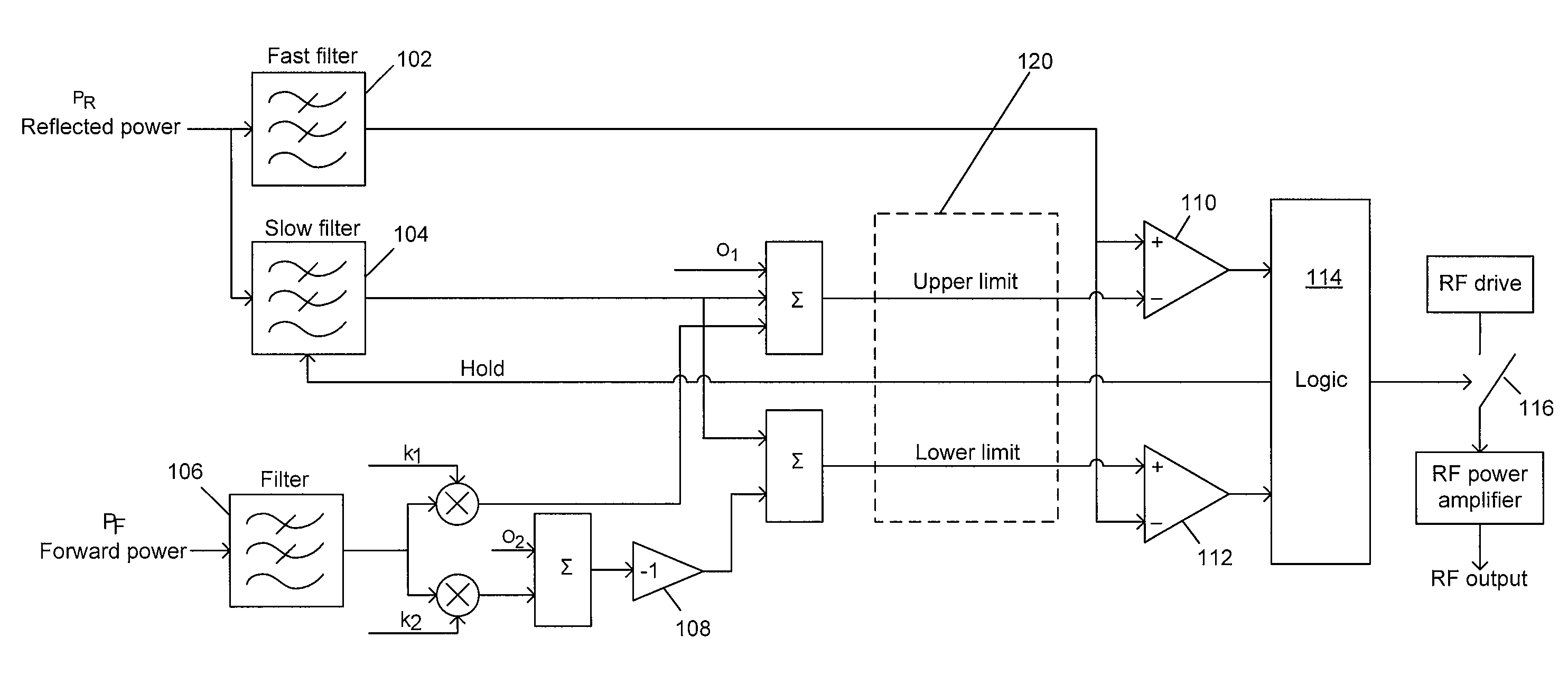 Arc detection and handling in radio frequency power applications