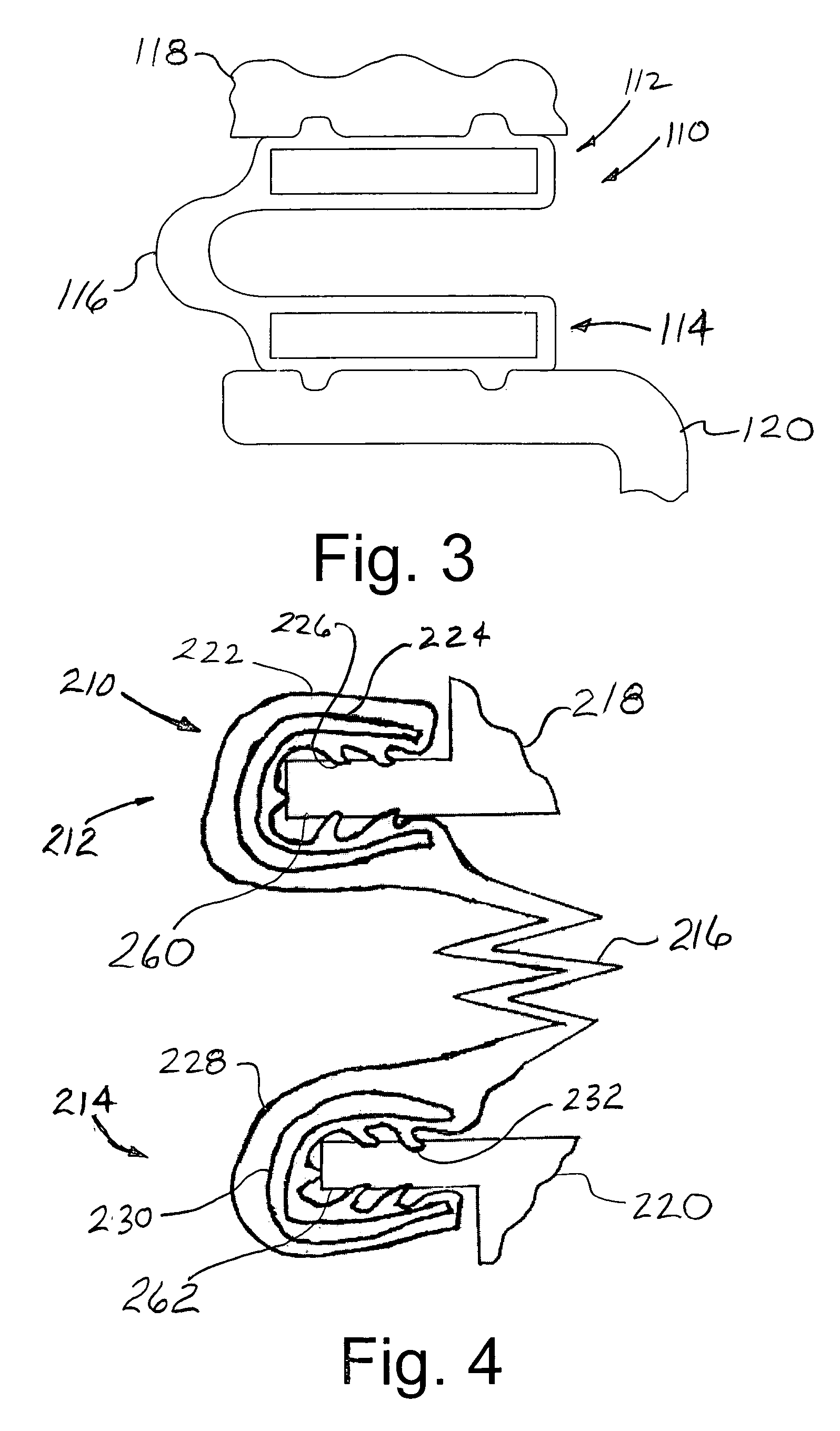 Vibrationally decoupling gasket