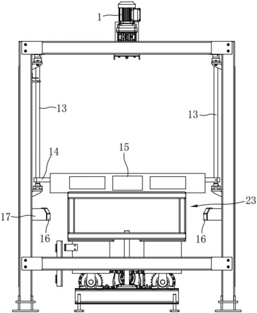 Pallet stacking and separating mechanism