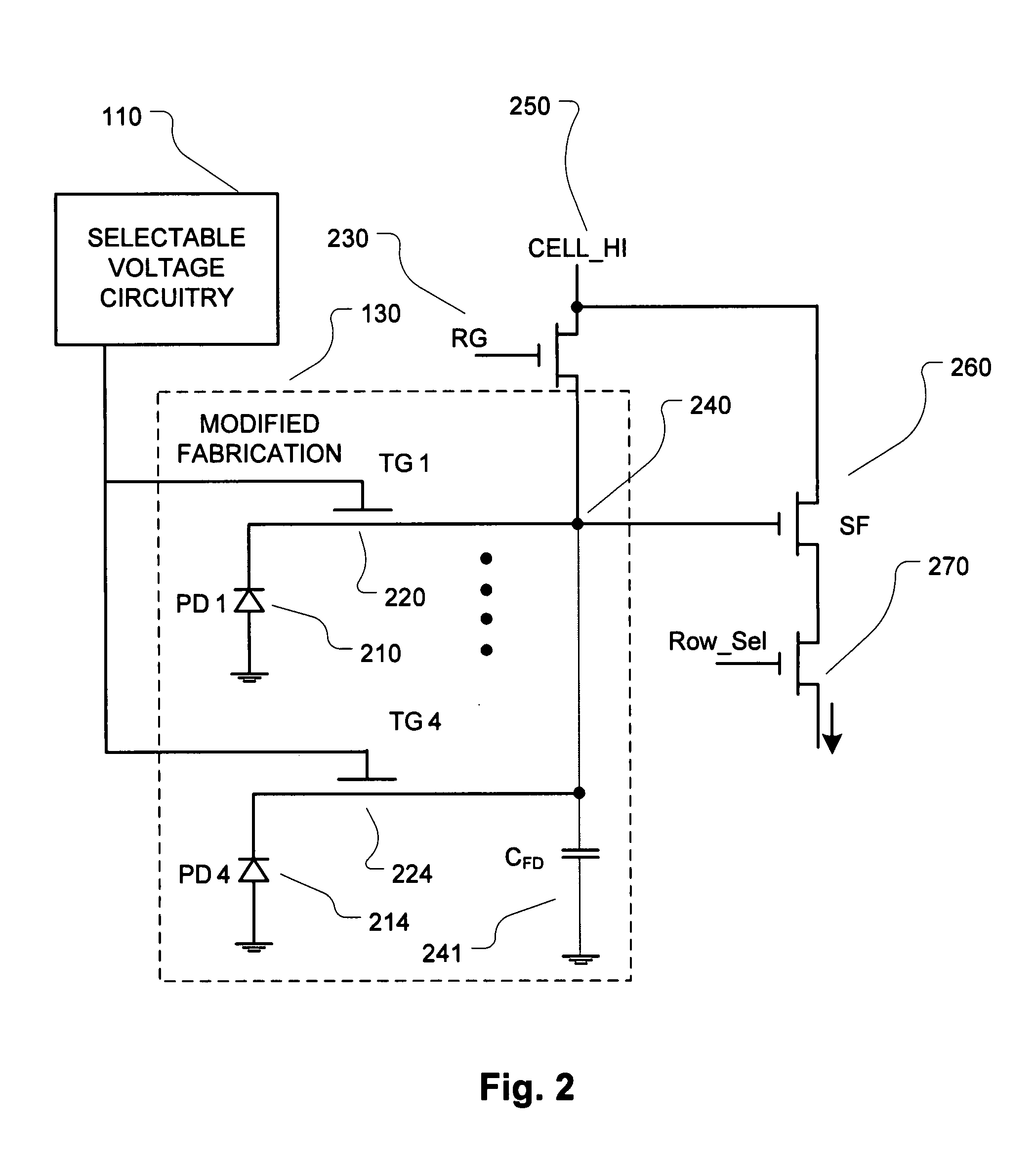 Method and apparatus for removing electrons from CMOS sensor photodetectors