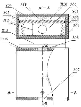 Buffering system and device for large concrete batching plant rotary table