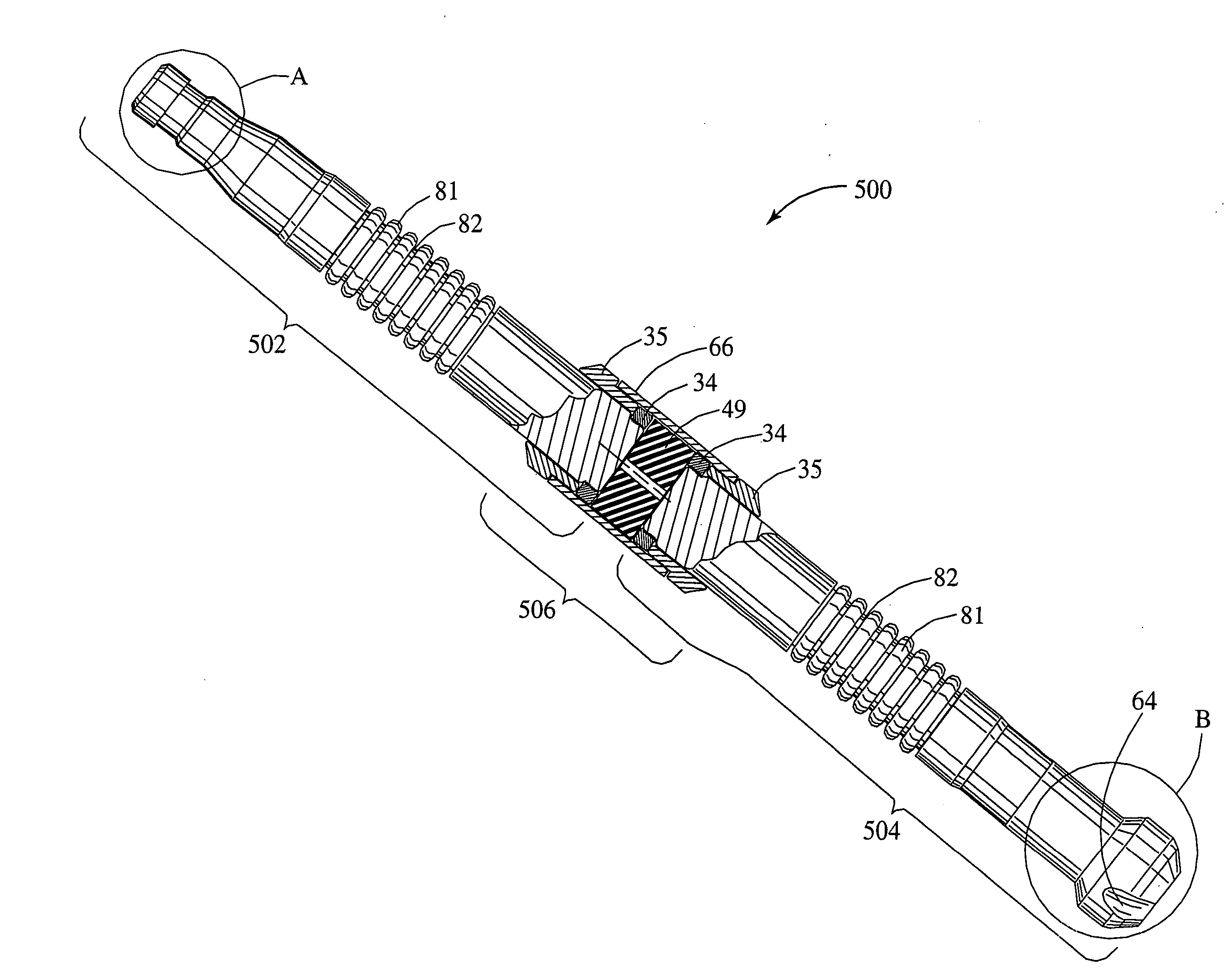 Internal shock absorber plunger