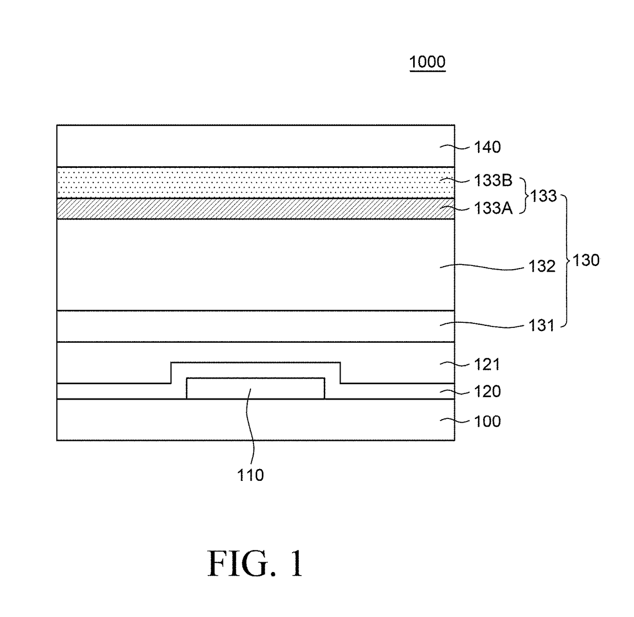 Organic light-emitting element and display device having the same