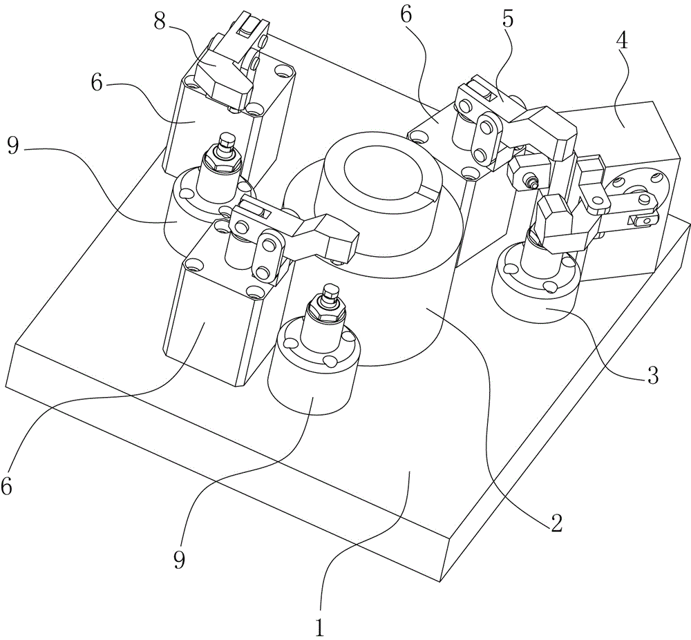 Machining tool and machining method of steering knuckle bearing hole