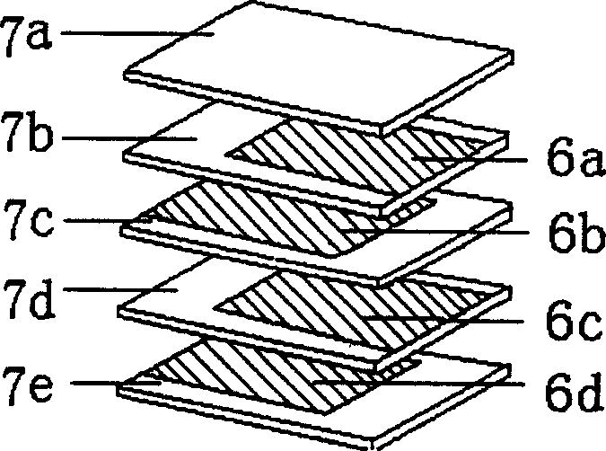 Process for preparing Ba TiO2 base laminated sheet type PTC thermosensitive resistor