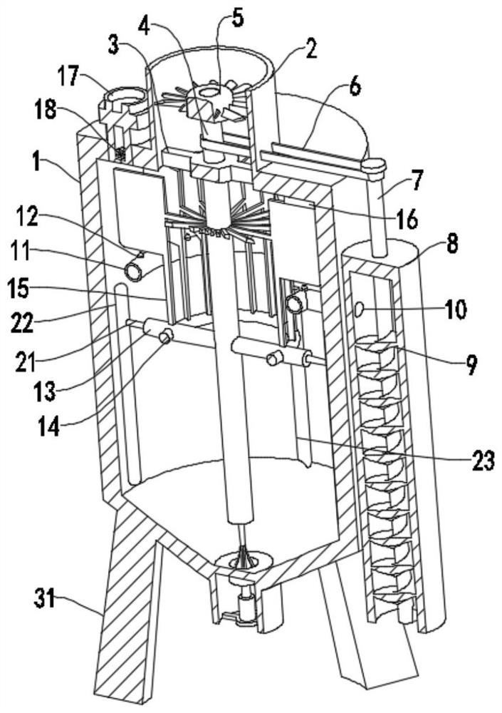 Desulfurization wastewater treatment process and treatment device thereof