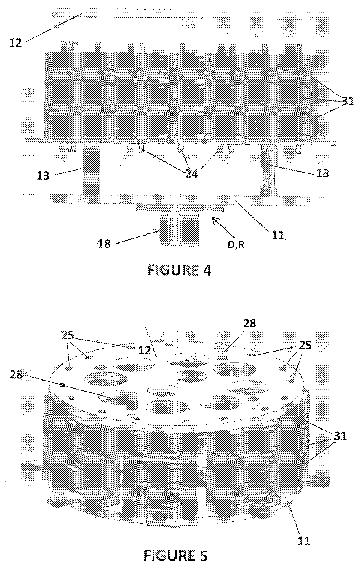 Spin cleaning method and apparatus for additive manufacturing