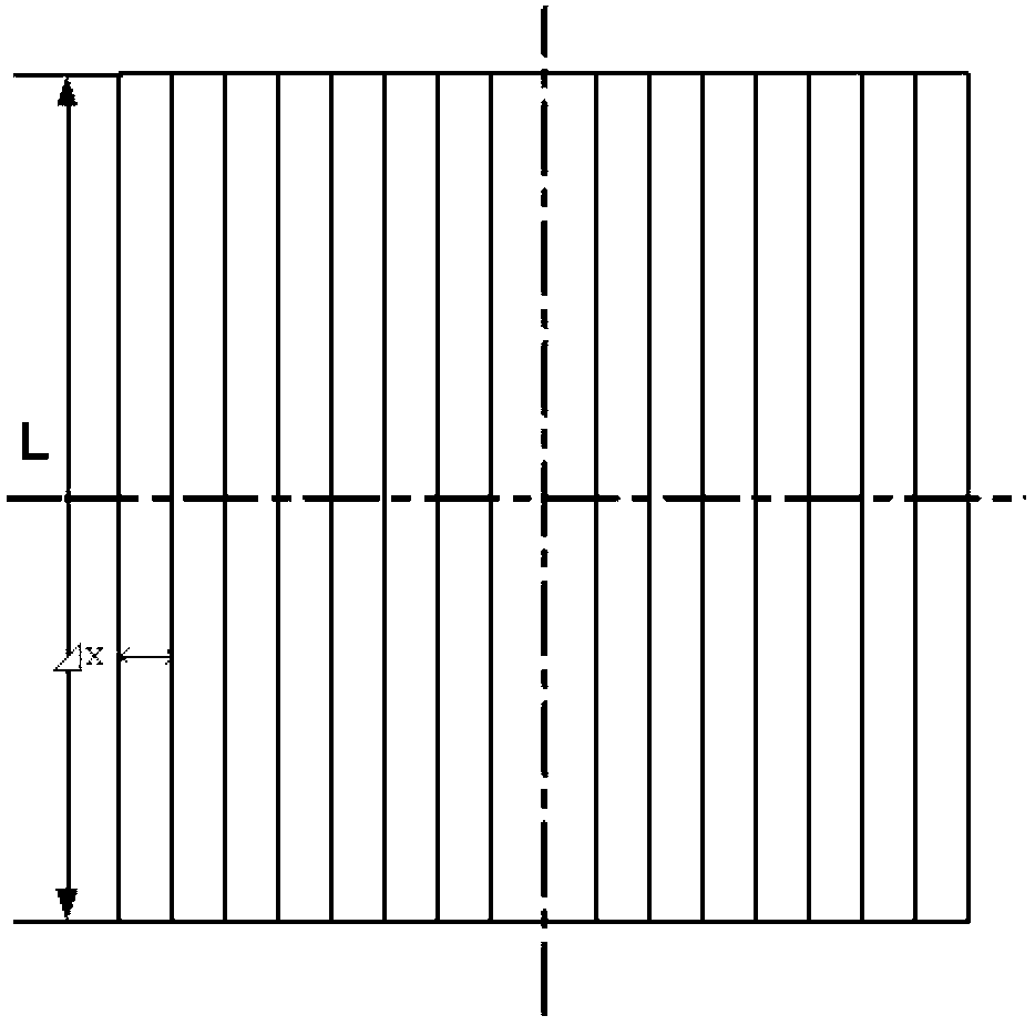 Hot-rolled steel plate residual stress calculating method suitable to production field