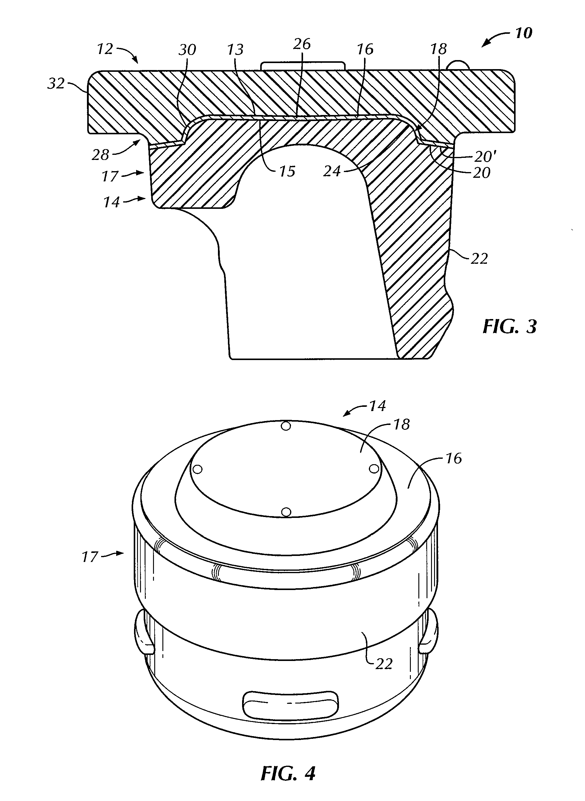 Elastomeric closure with barrier layer and method for its manufacture