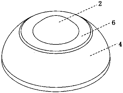 LED collimating optical lens