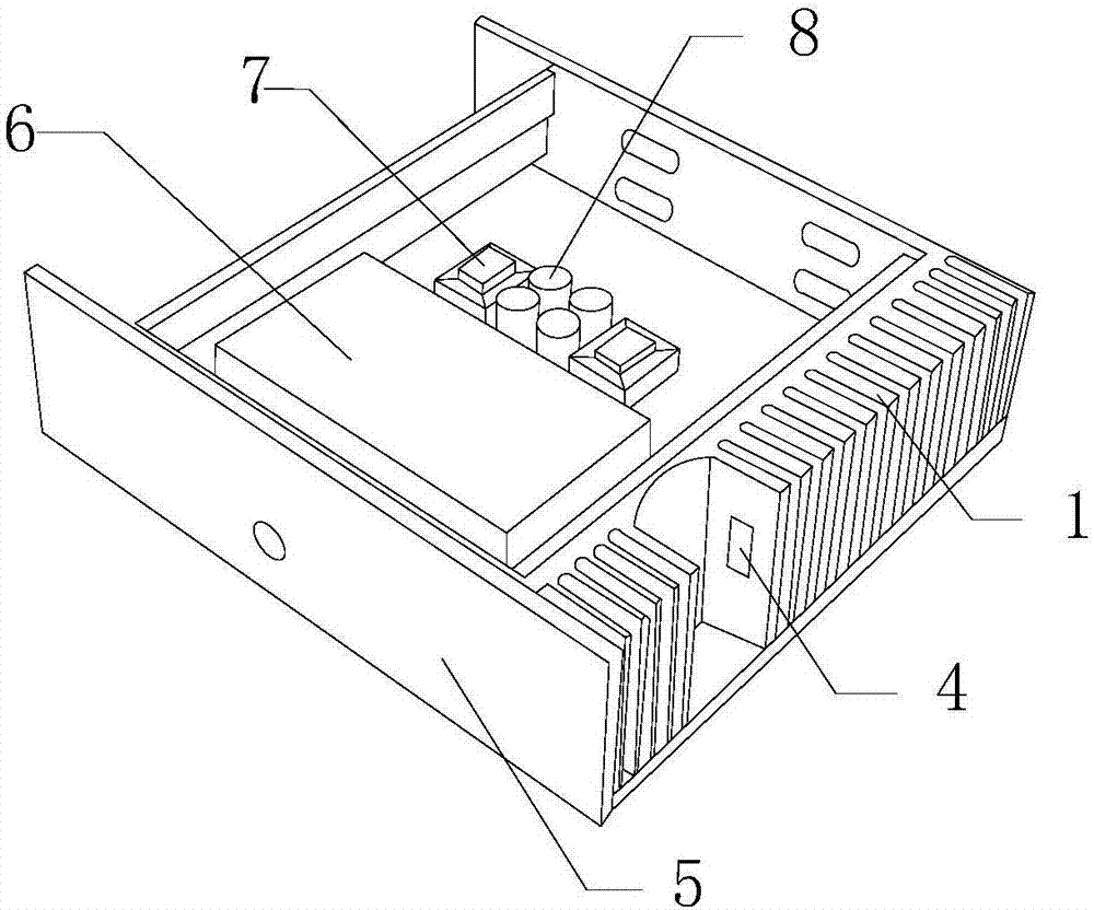 Radiator of power amplifier