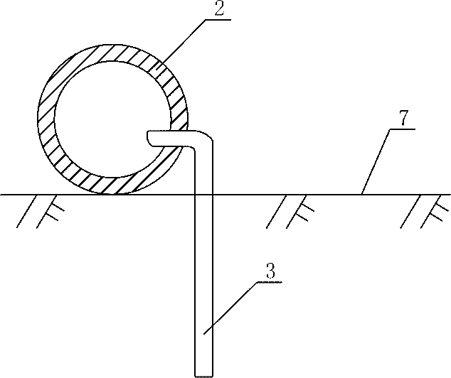 Method for processing environment-friendly deep soft soil shallow foundation and device for reinforcing foundation