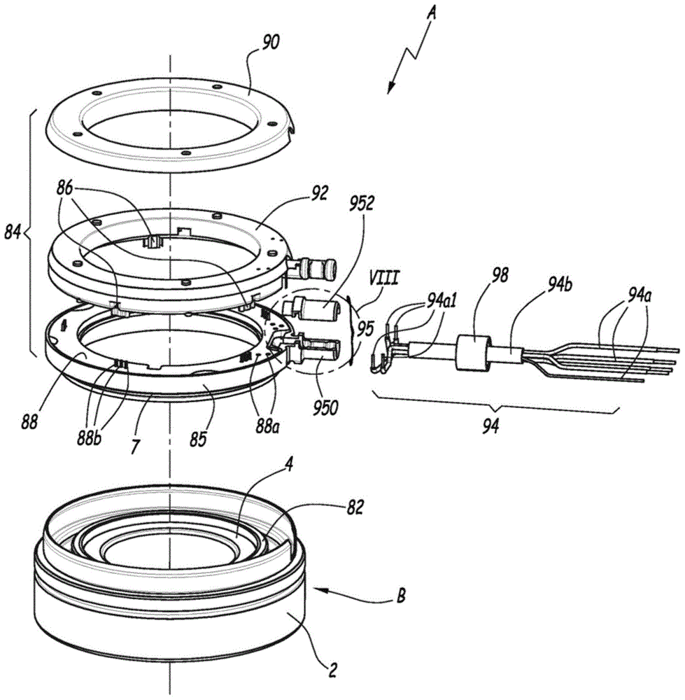 Sensor unit and instrumented bearing comprising such a sensor unit