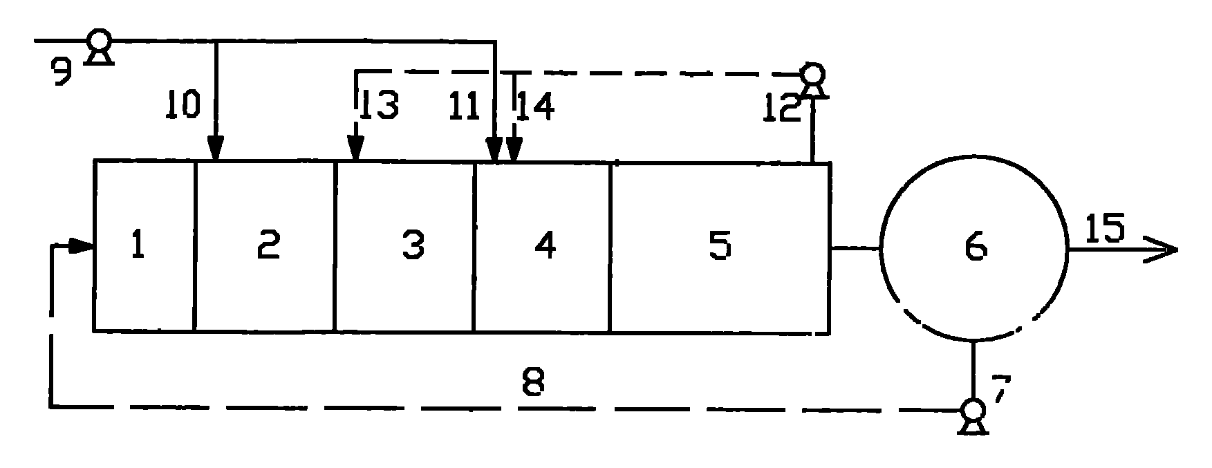 Single-sludge inverse-nitrification dephosphorization denitrification apparatus and method