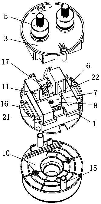 High-power high-voltage direct-current contactor