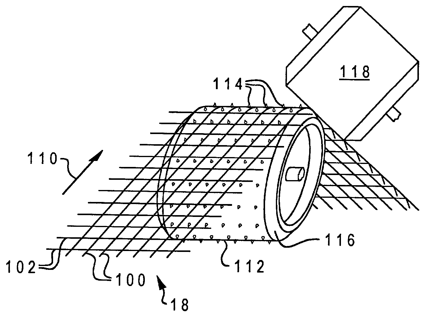 Apparatus and method for joining sheets of woven material