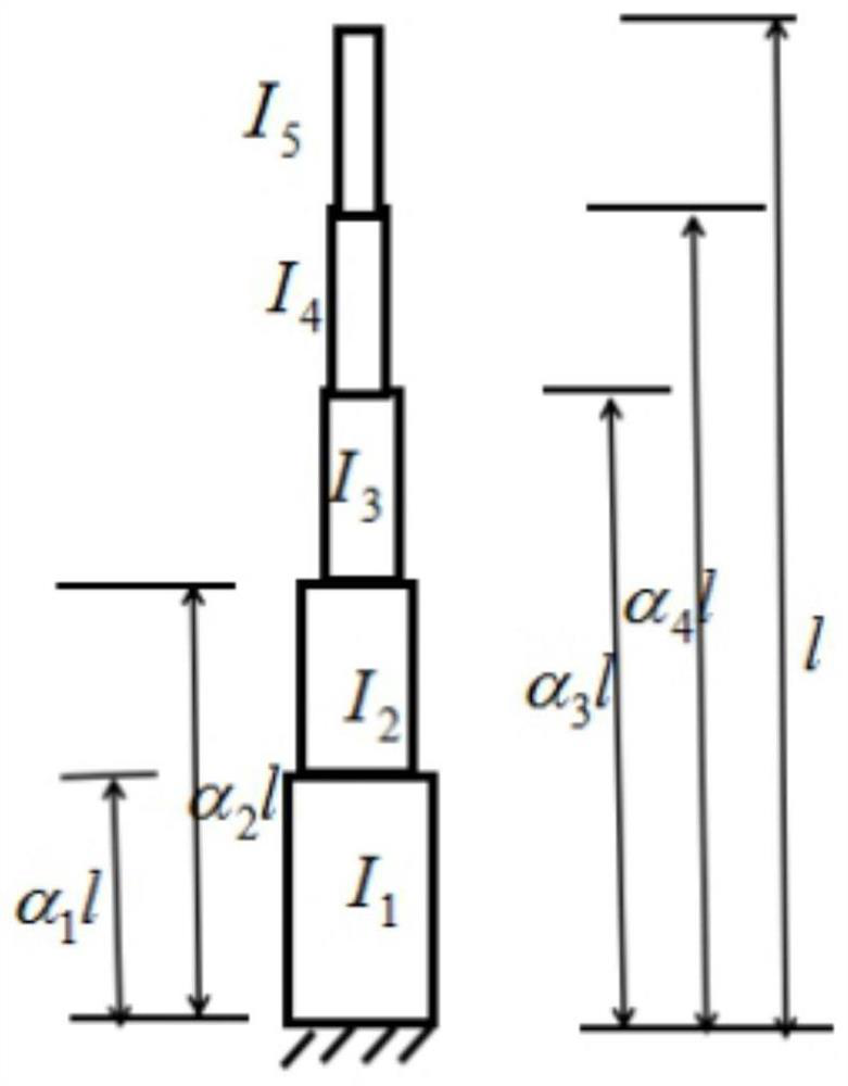 Method for determining critical load of n-order telescopic boom of crane