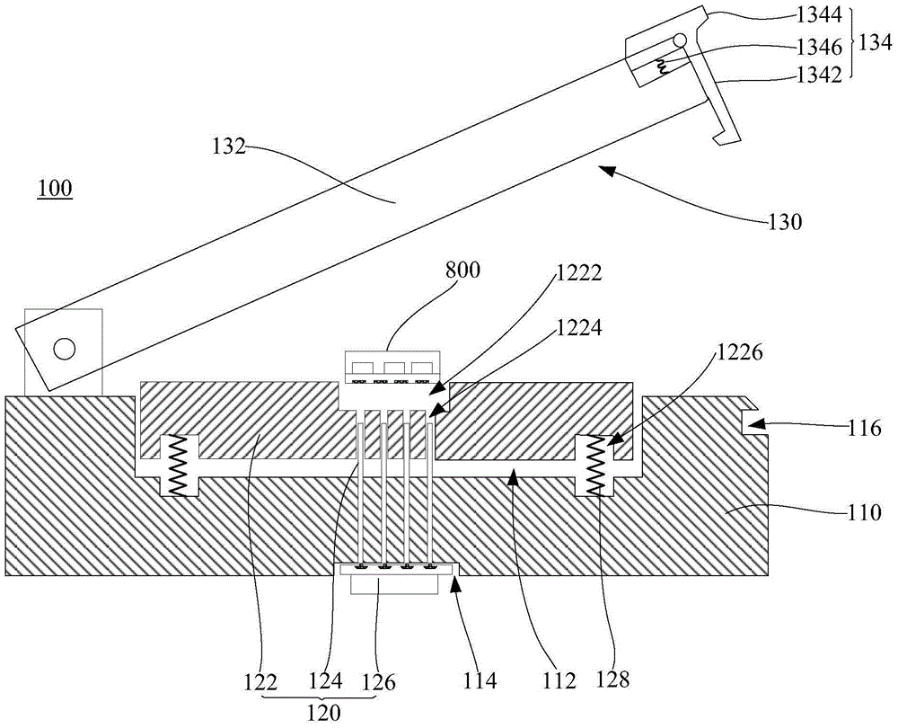 Test fixture of light-emitting element