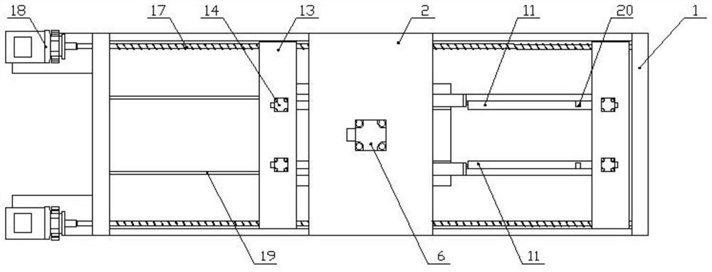 A reciprocating plywood production device