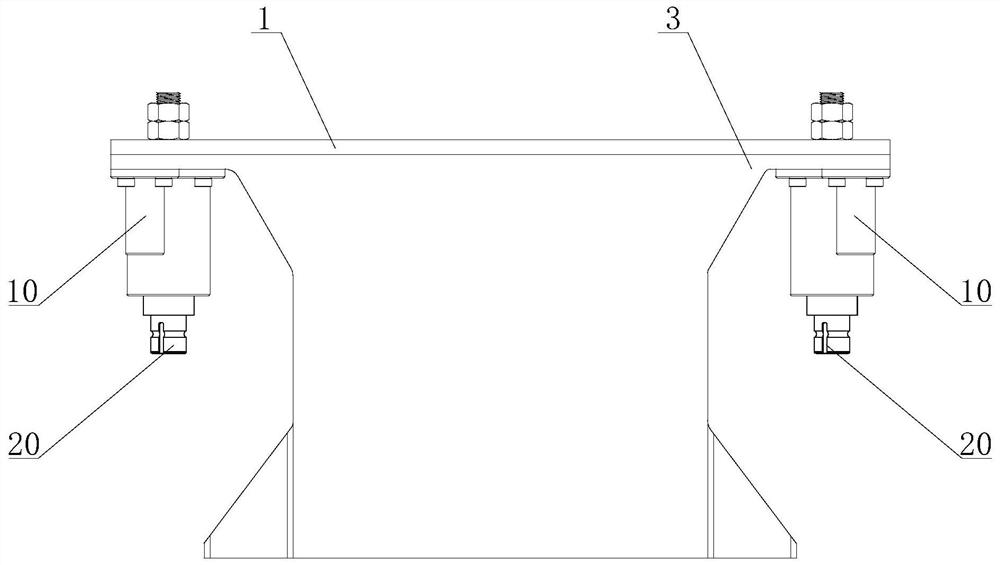 Pressing and releasing device suitable for flexible spacecraft