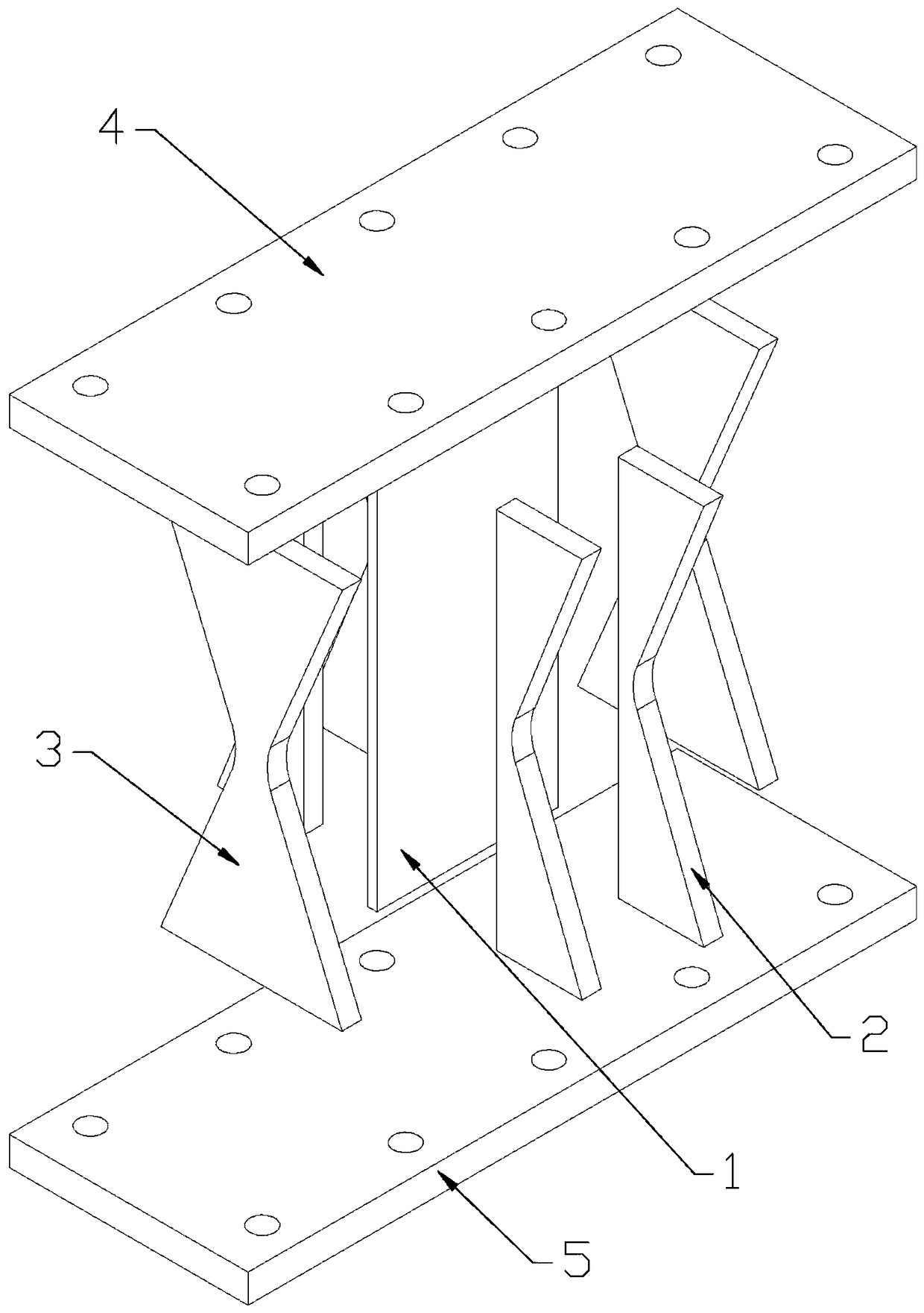 A Combined Staged Yield Metal Damper