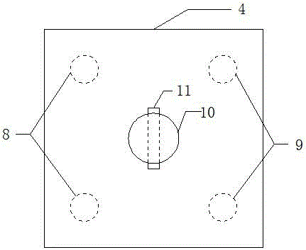 Inclined-straight alternating group piles-soil-structure interaction experiment model