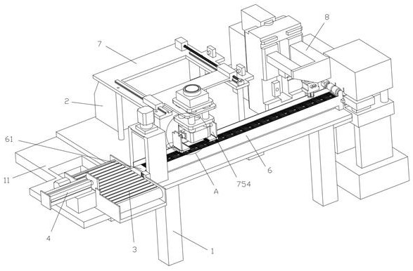 PCB positioning and conveying device based on correction and fixation