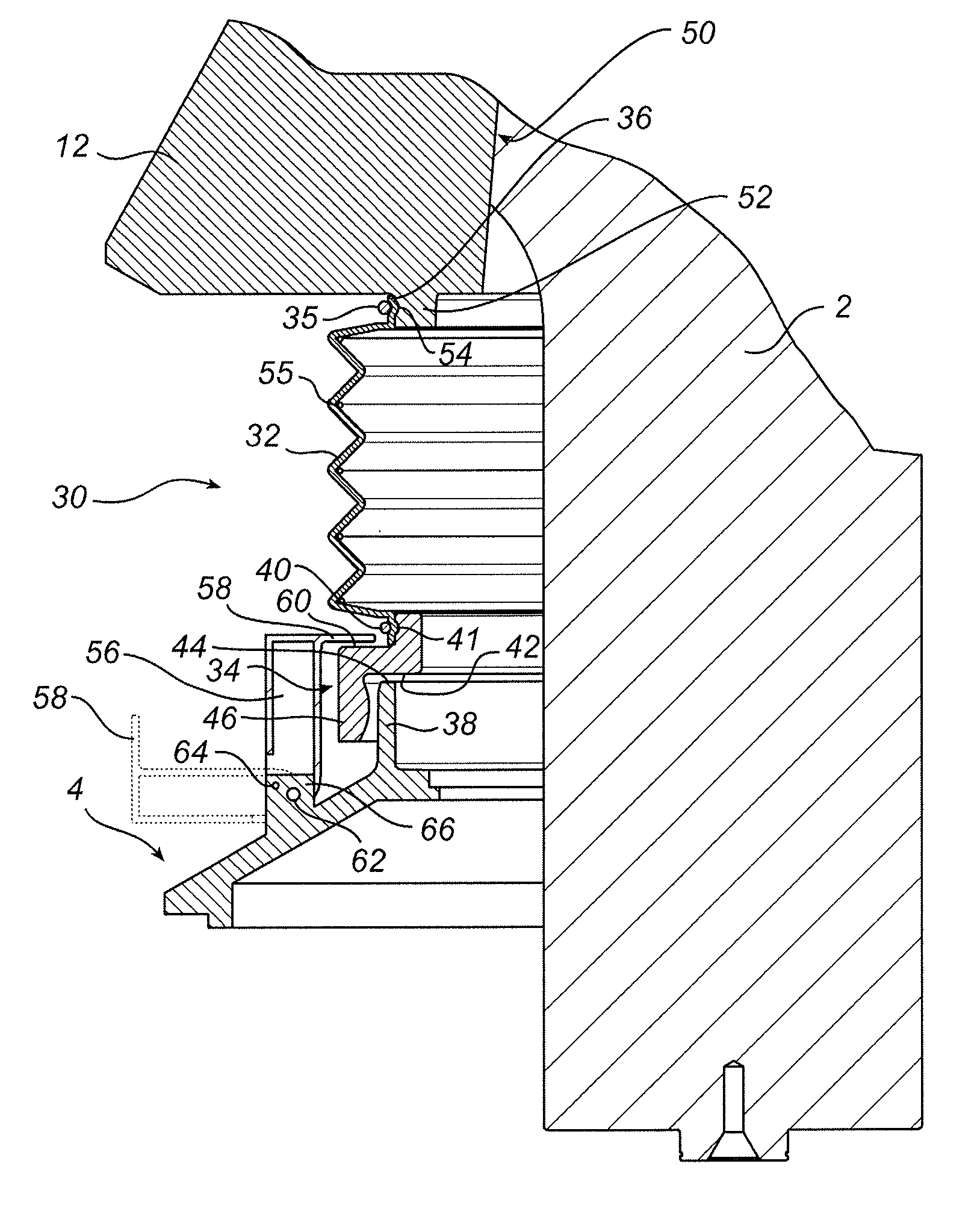 Dust seal for gyratory crusher