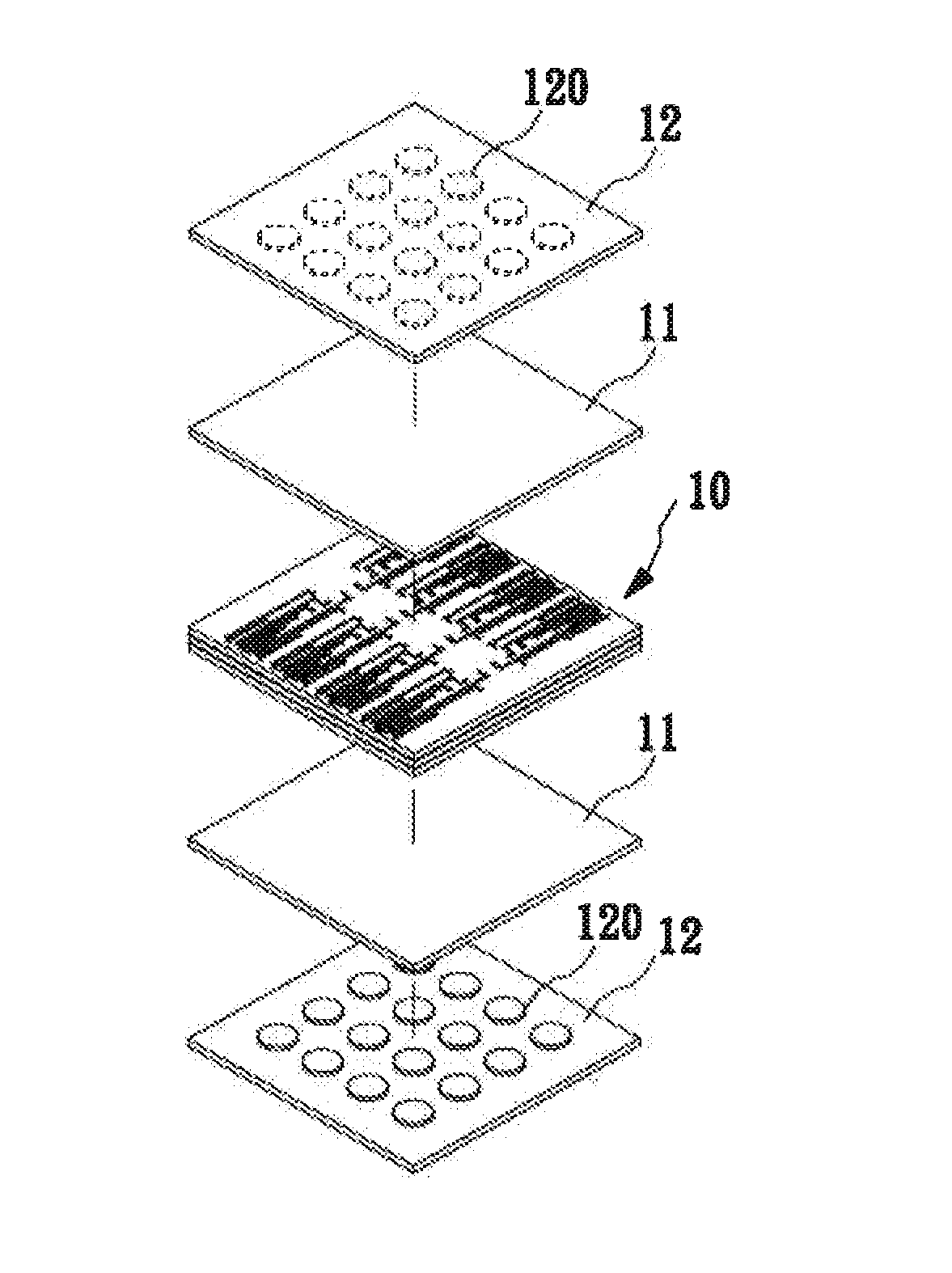 Triaxial piezoelectric sensor