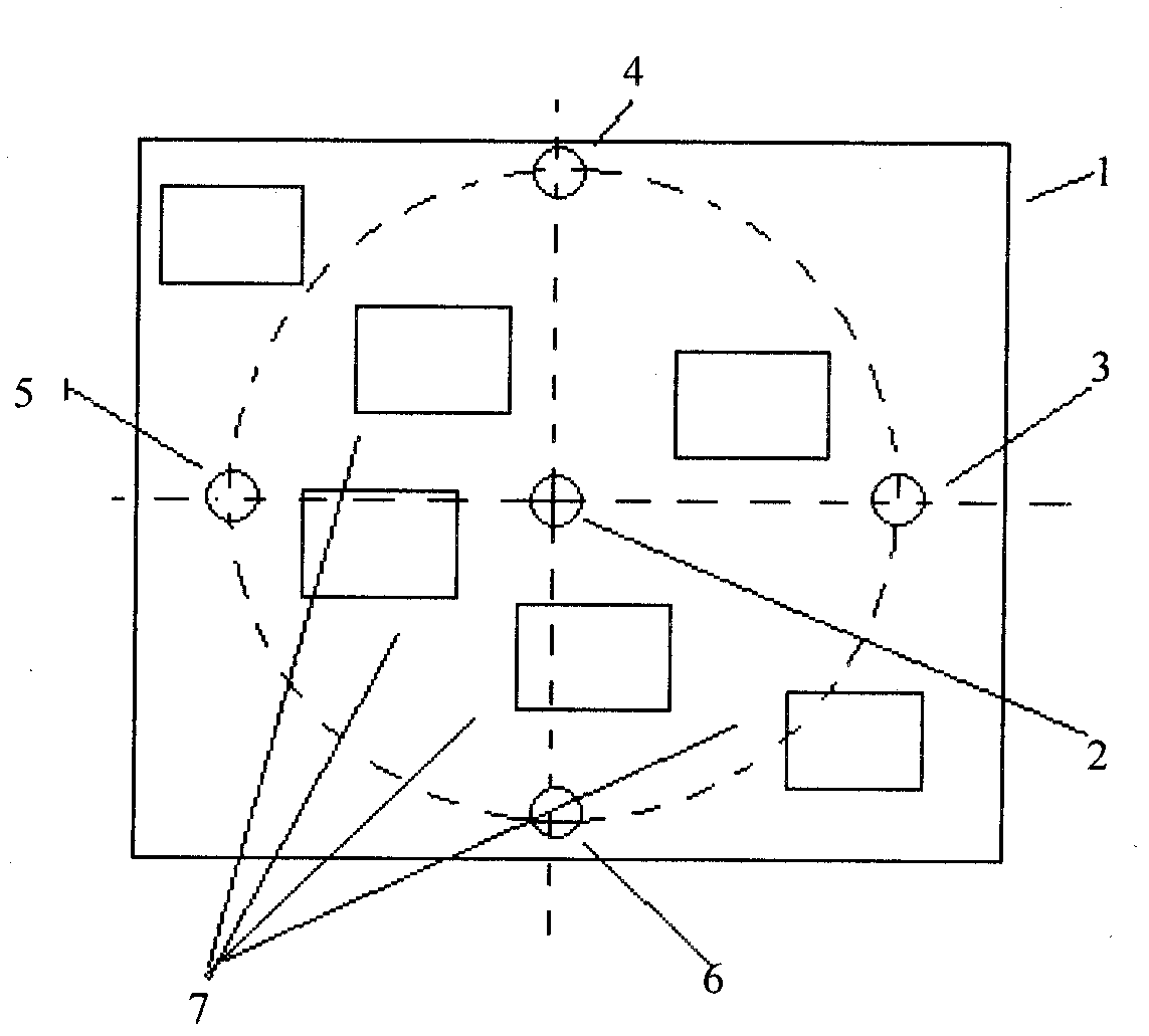 Mini-type vibration sensor array and application thereof to ground target tracking