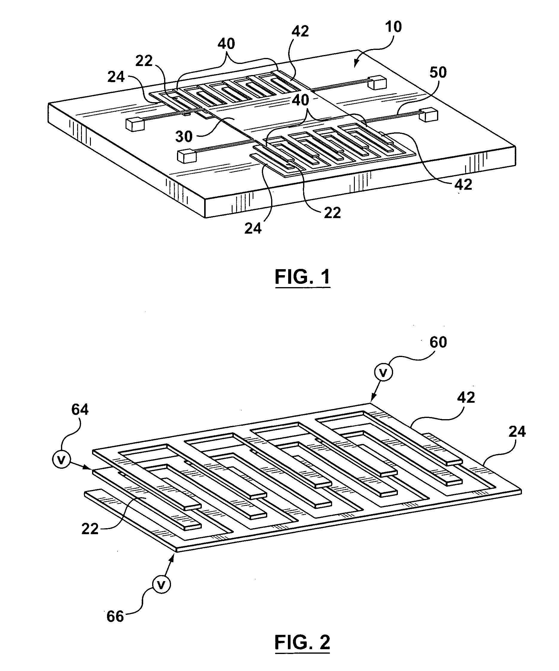 Bi-directional actuator utilizing both attractive and repulsive electrostatic forces