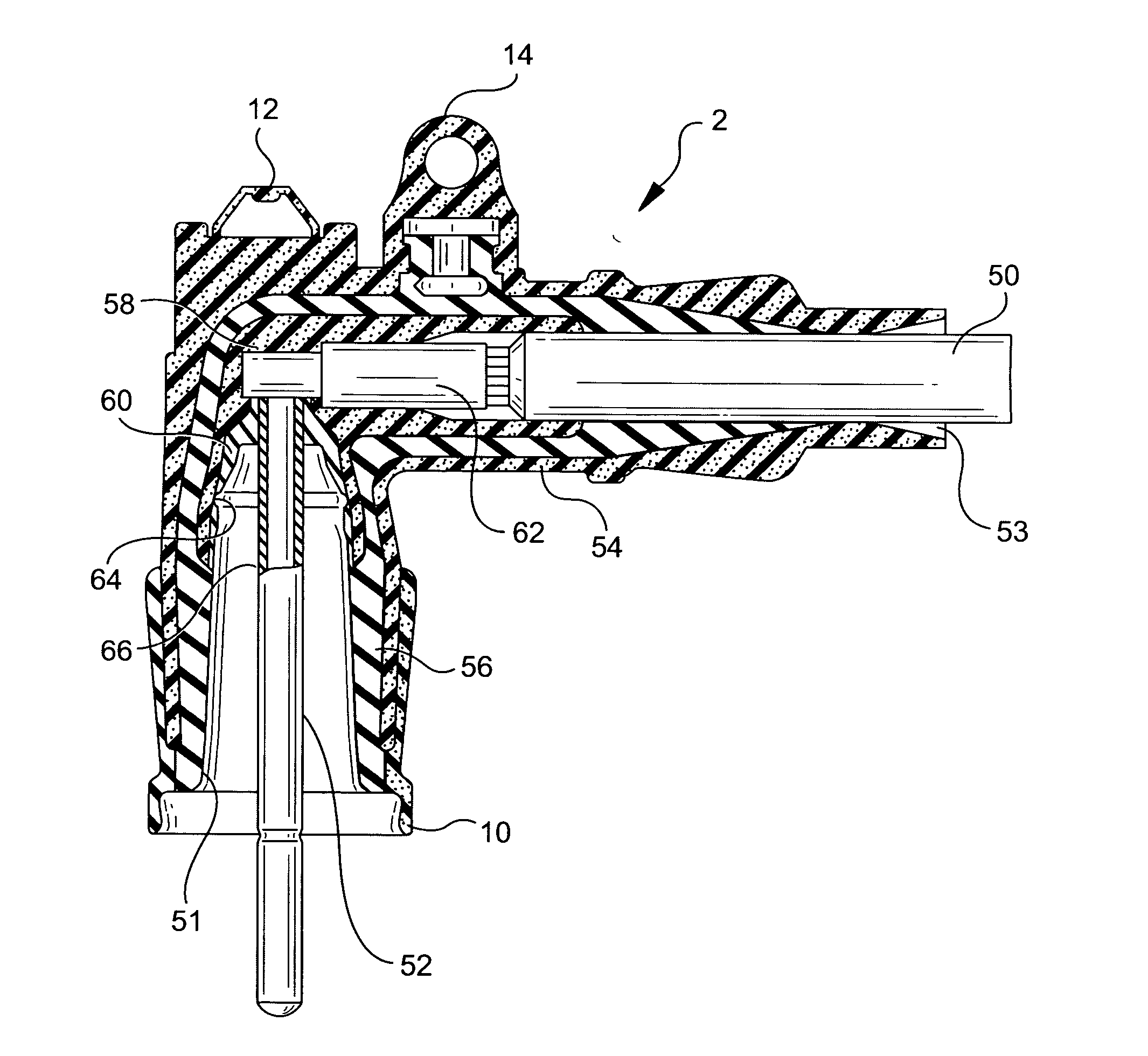 Separable electrical connector assembly