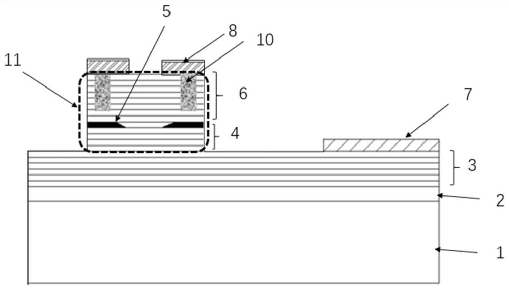 Vertical cavity surface emitting laser and preparation method thereof