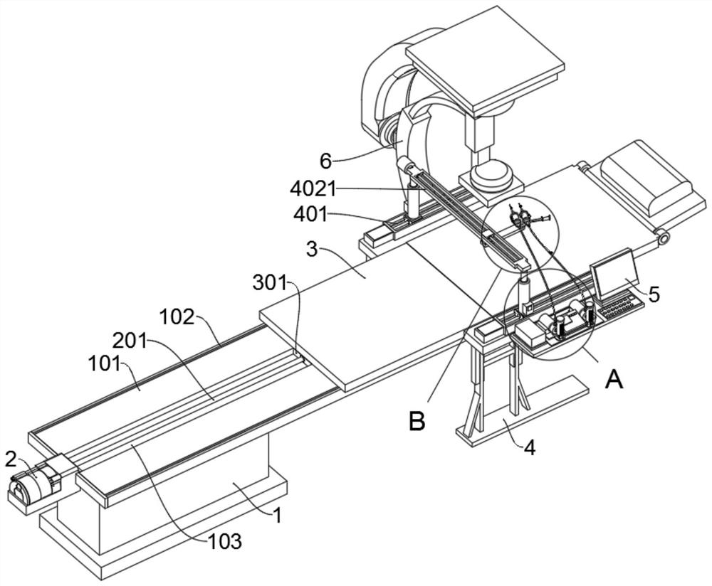 Multifunctional hepatobiliary surgery treatment equipment with novel structure