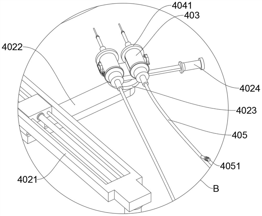 Multifunctional hepatobiliary surgery treatment equipment with novel structure