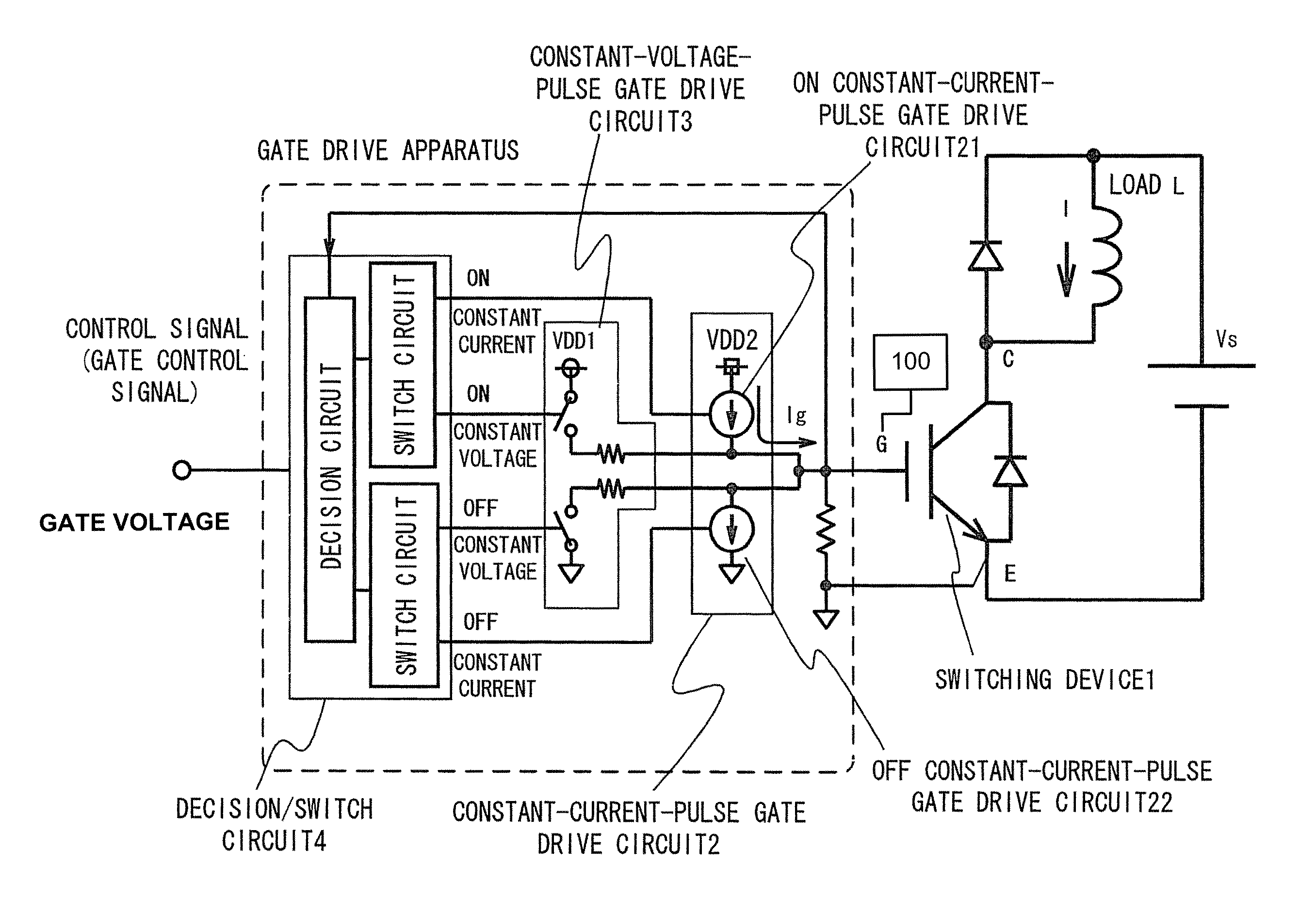 Gate drive apparatus