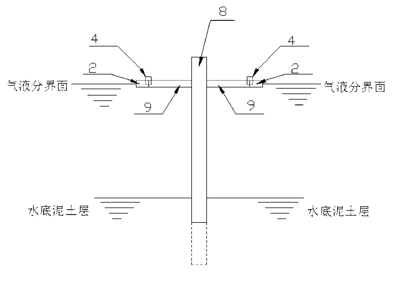 Rotary water ecological restoration device and application thereof