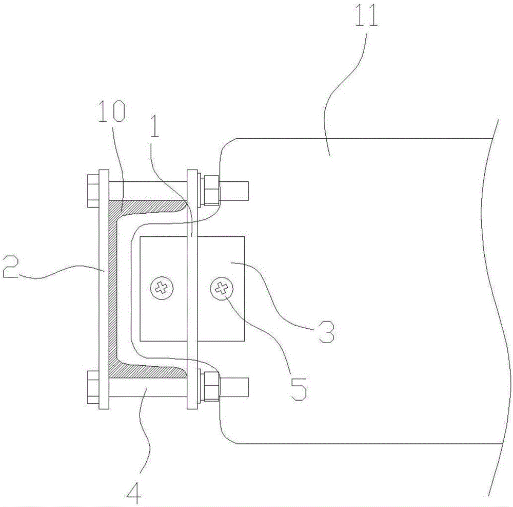 Counterweight filler weight compressing device